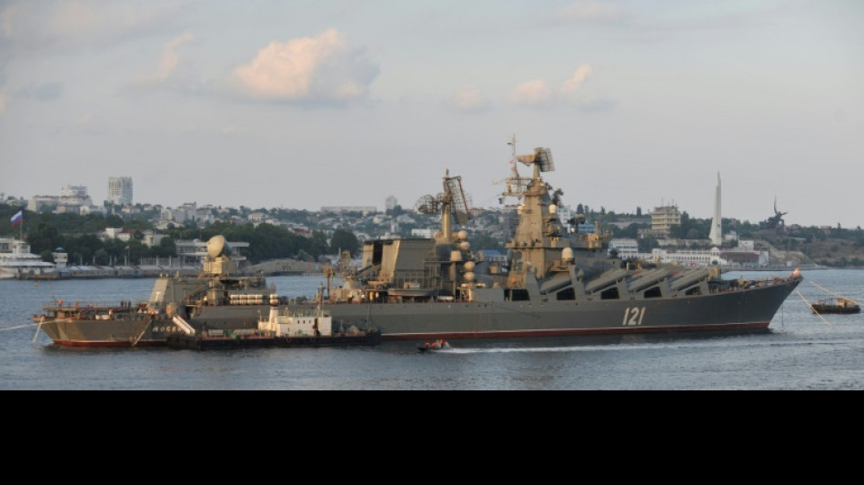 Ukraine: le vaisseau amiral de la flotte russe en mer Noire "gravement endommag&eacute;"