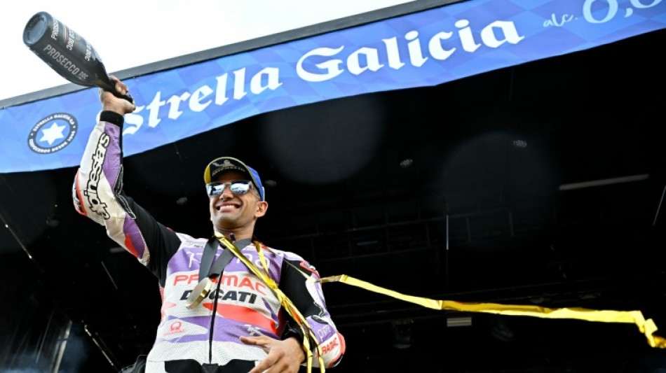 Martin wins sprint to turn up MotoGP title pressure on Bagnaia