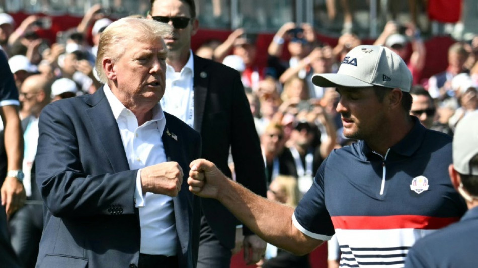 Trump can't spark US comeback in visit to Ryder Cup