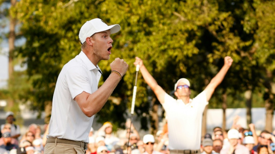 Davis, Kim spark Internationals fightback at Presidents Cup