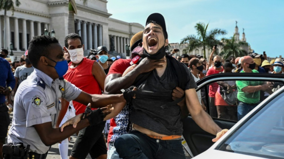 US calls for prisoner release as Cuba marks 2 years after historic protests