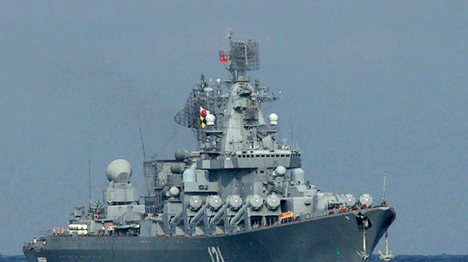 Le croiseur Moskva a coul&eacute;, Moscou accuse Kiev de cibler des villages frontaliers