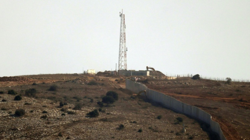 Los cascos azules acusan a Israel de construir muros en territorio liban&eacute;s