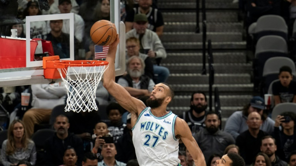 NBA: Rudy Gobert, &eacute;panoui dans la meute des Timberwolves