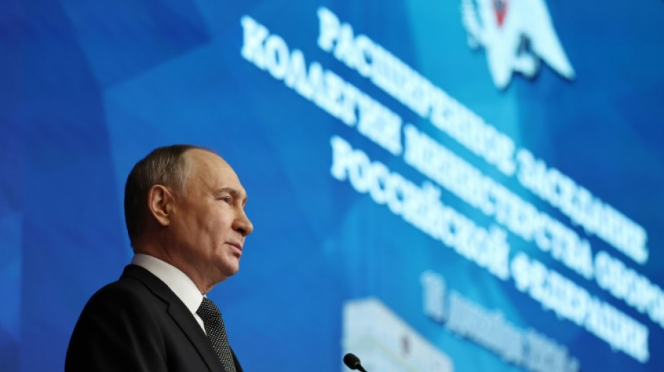 Ukraine: Poutine se f&eacute;licite des avanc&eacute;es de son arm&eacute;e en 2024, une ann&eacute;e "charni&egrave;re"