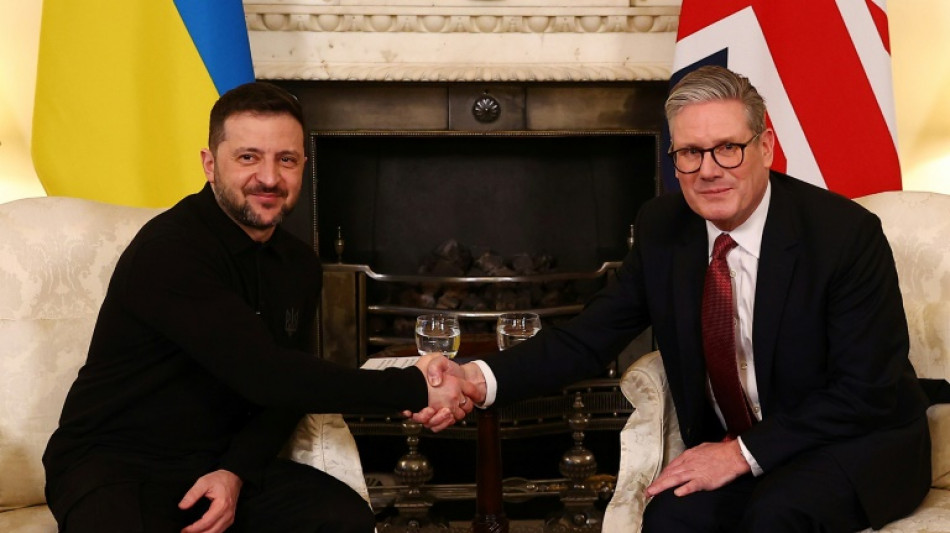 Chaleureux accueil pour Zelensky &agrave; Londres, "absolue d&eacute;termination" du Royaume-Uni &agrave; soutenir l'Ukraine