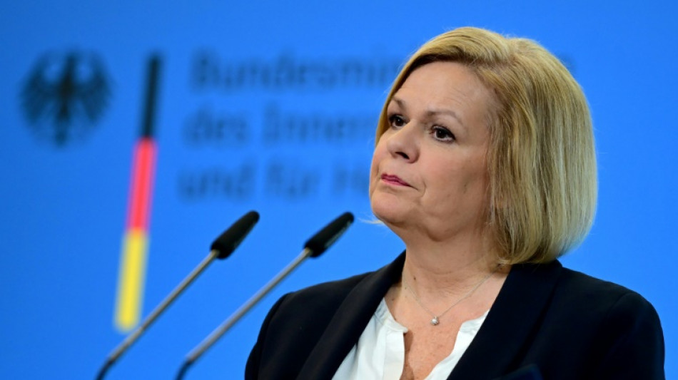 "Nationaler Irrweg": Faeser kritisiert Merz' Offenheit f&uuml;r AfD-Stimmen scharf