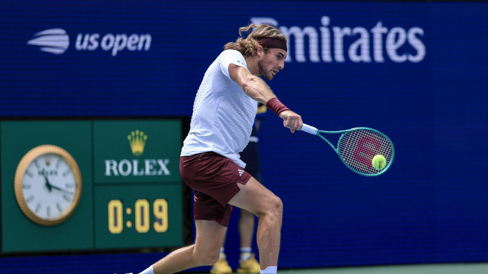Us Open: Tsitsipas elimina Fils in 4 set, esordio ok per Sabalenka