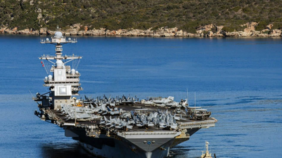 O poderio militar americano mobilizado no Oriente M&eacute;dio