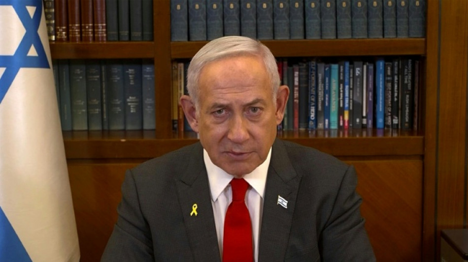 Gaza: Netanyahu promet de ramener "tous les otages" &agrave; la veille de l'entr&eacute;e en vigueur de la tr&ecirc;ve