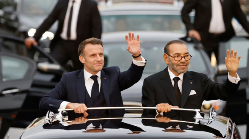 Au Maroc, Macron affiche un soutien appuy&eacute; sur le Sahara mais appelle &agrave; plus de "r&eacute;sultats" sur l'immigration