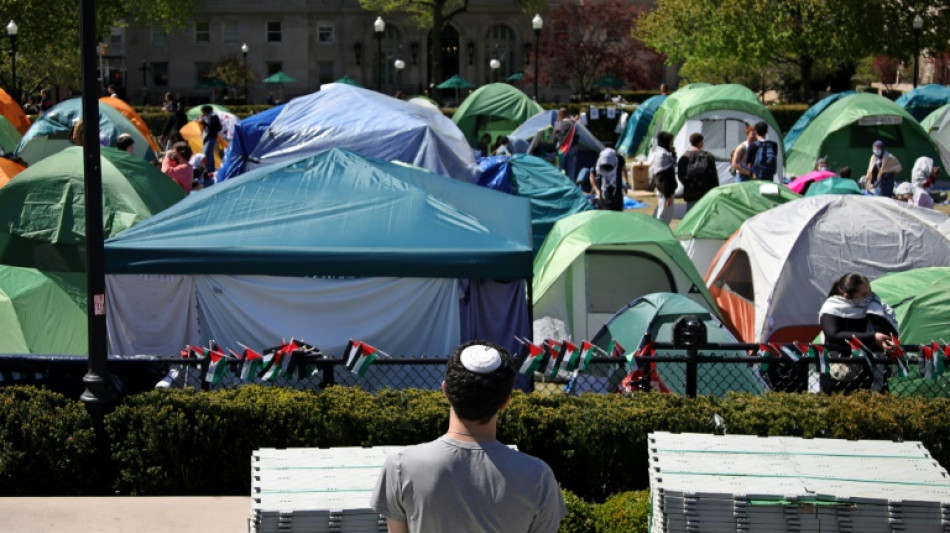 New Yorker Columbia University verschiebt R&auml;umungsfrist f&uuml;r pro-pal&auml;stinensisches Zeltcamp
