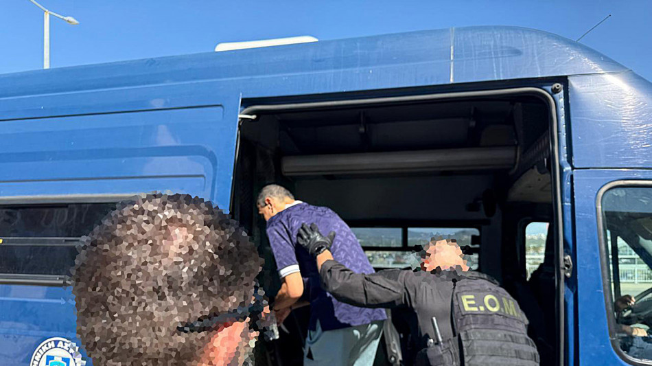 Francis Kaufmann estradato, arrivato a Roma dalla Grecia