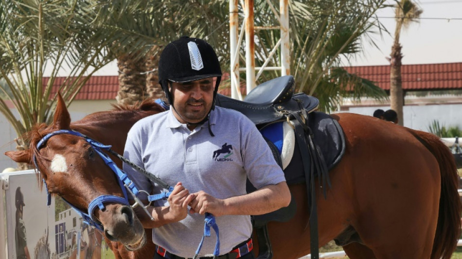 Blind Saudi horseman clears jumps to gain recognition