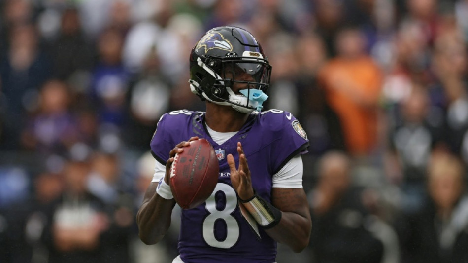 Injured Ravens quarterback Jackson ruled out of Falcons clash