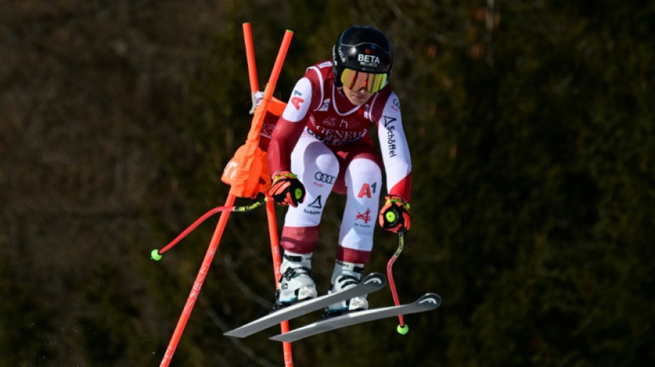Ski alpin: Venier remporte la 1&egrave;re descente de Cortina, Shiffrin se fait peur