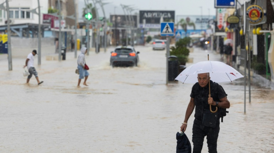 Beaches shut on Spain's Ibiza as downpours spark floods
