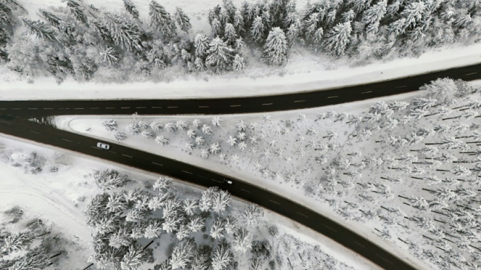 Winterchaos legt Teile S&uuml;ddeutschlands lahm - Flug- und Bahnverkehr eingestellt