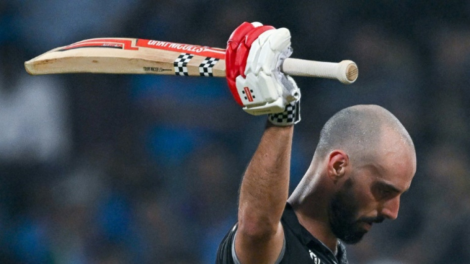 Ton-up for Mitchell but New Zealand lose Williamson in semi-final chase