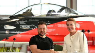 Selenskyj erh&auml;lt Zusagen f&uuml;r F-16-Kampfjets aus D&auml;nemark und Niederlanden