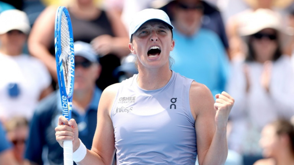 Tennis: Swiatek affrontera Paolini en finale à Cincinnati