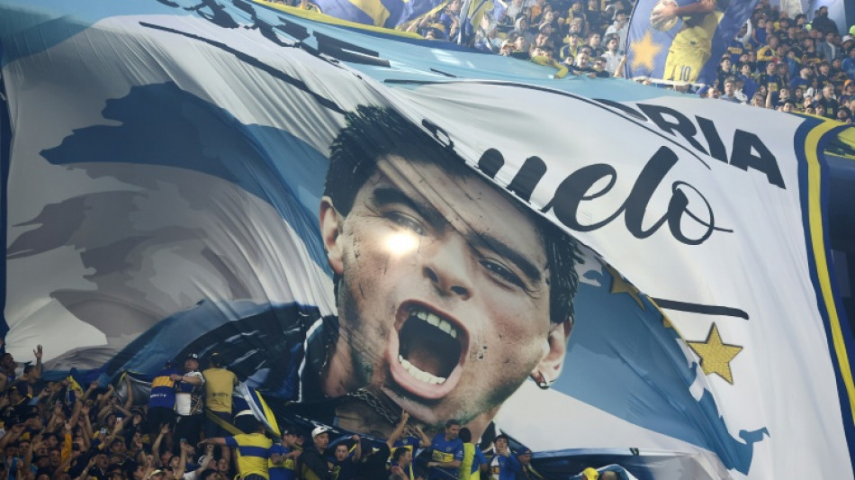 El f&uacute;tbol argentino recuerda a Maradona cinco a&ntilde;os despu&eacute;s de su muerte