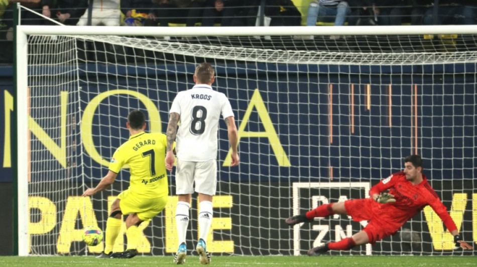 Villarreal dent champions Real Madrid's title hopes