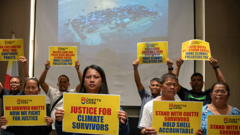 Shell poursuivi au Royaume-Uni par des survivants d'un typhon aux Philippines