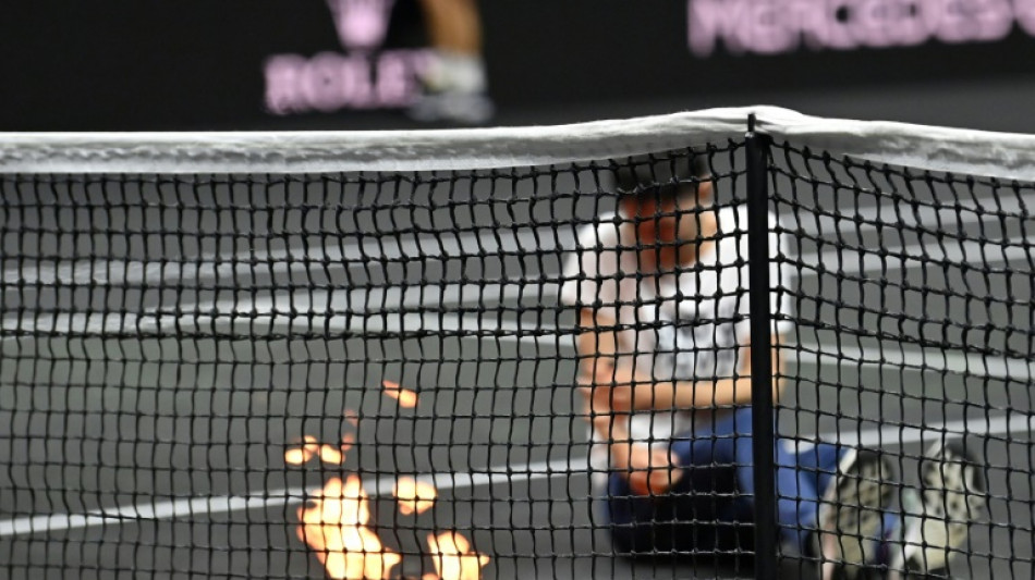 Tsitsipas shrugs off fiery Laver Cup protest to give Europe 2-0 lead