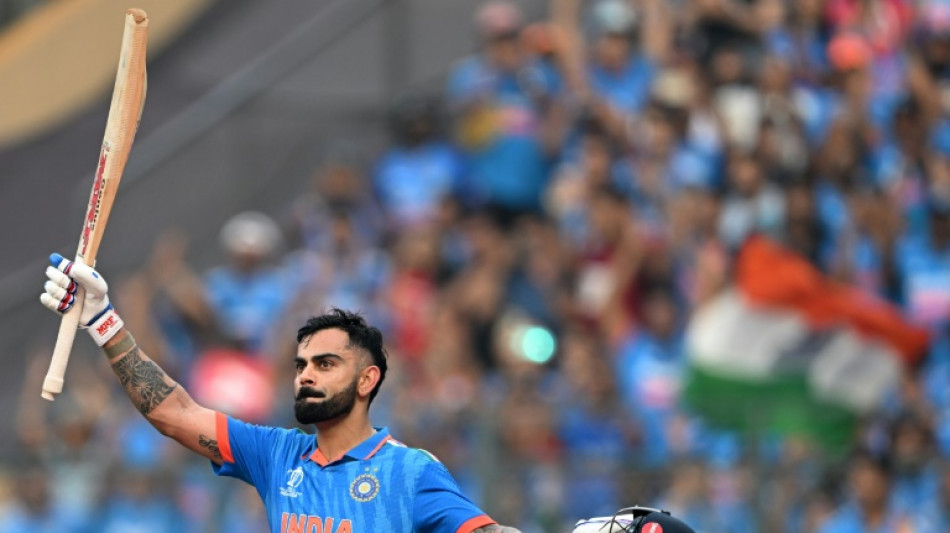 Record breaker Kohli and Iyer take India to 397-4 in New Zealand semi-final