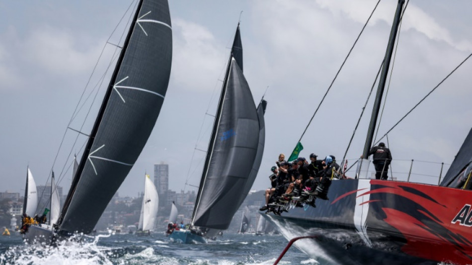Sydney-Hobart race fleet sails into stormy seas