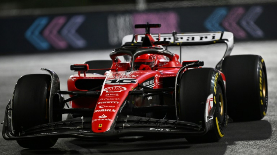 Ferrari's Leclerc takes pole position for Las Vegas Grand Prix