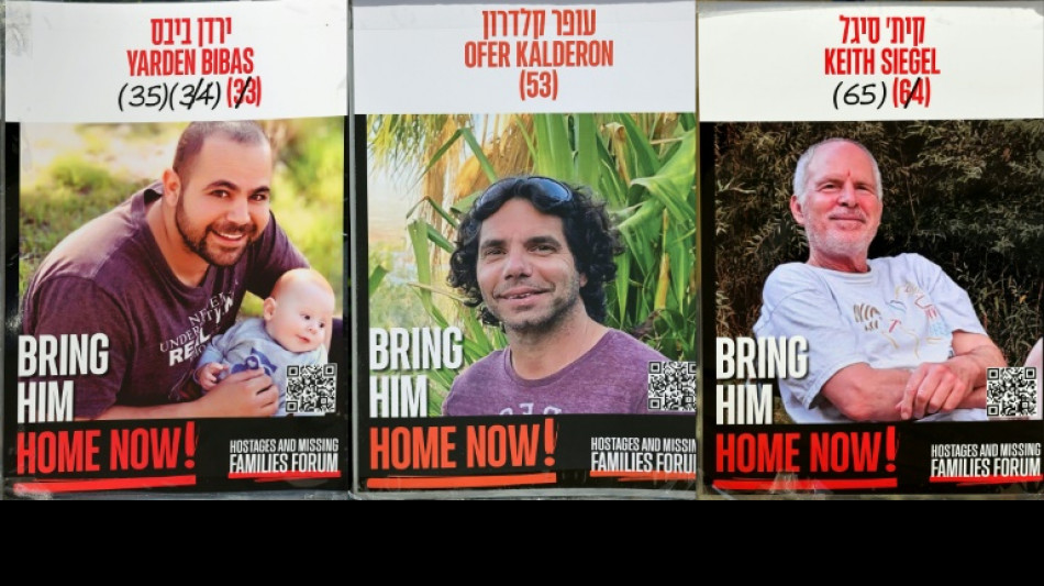 ¿Quiénes son los tres rehenes israelíes liberados por Hamás el sábado? 