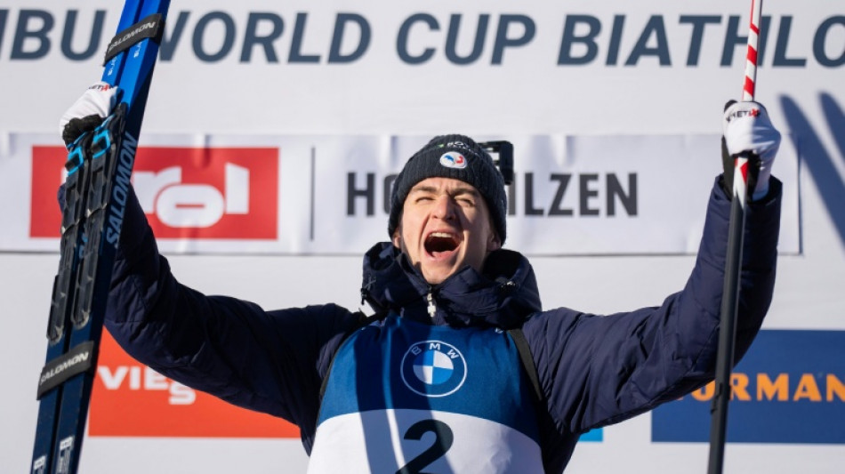 Biathlon: Eric Perrot remporte la poursuite de Hochfilzen