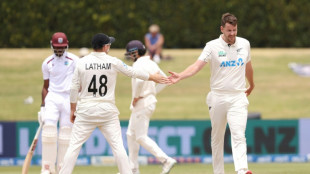 Duffy, Patel force West Indies collapse as NZ close in on Test series win