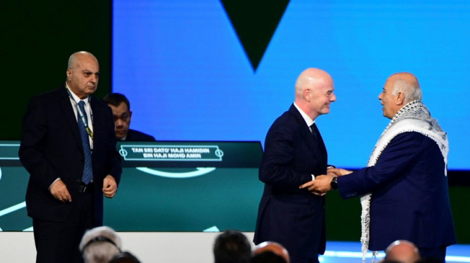 Palestinian football chief slams Israeli official at FIFA meeting