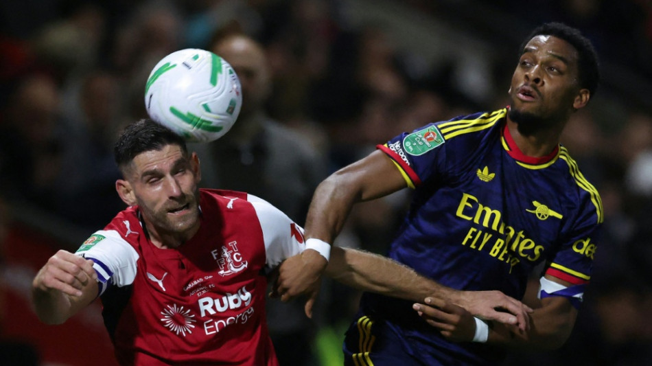 Drohne, Rot, Elfer-Drama: Arsenal blamiert sich bei Viertligist