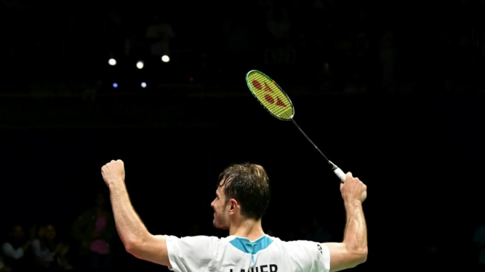 Lanier clinches badminton world title in France's golden double