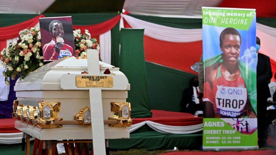 Slain Kenyan athlete Tirop's accused husband freed on bail
