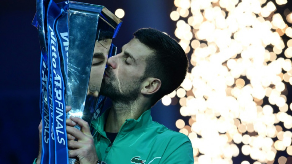 Record-breaker Djokovic claims seventh ATP Finals crown
