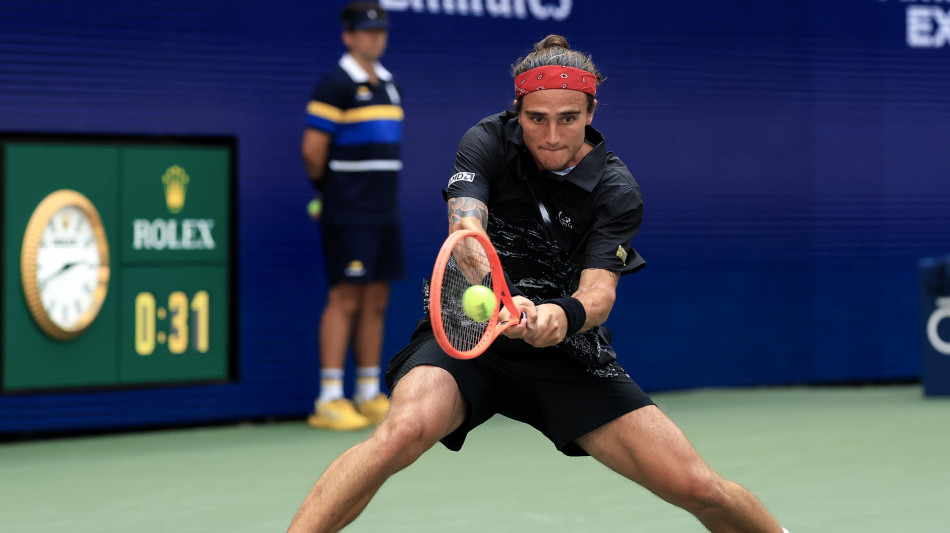 Us Open: Bellucci travolto da Fritz al secondo turno