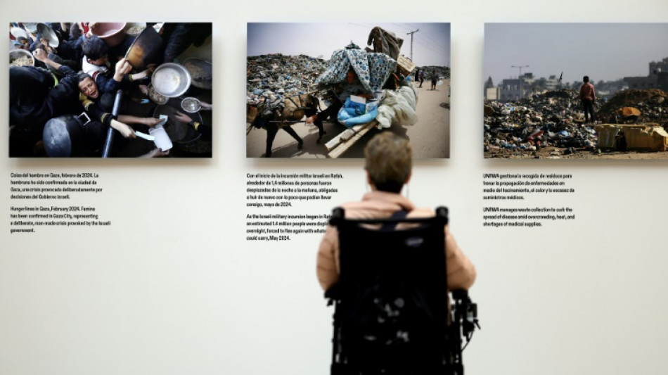Top Madrid museum opens Gaza photo exhibition