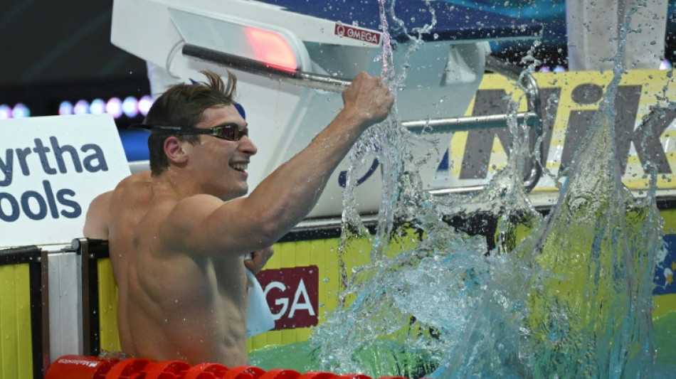 Natation: Grousset se r&eacute;v&egrave;le, O'Callaghan se surpasse