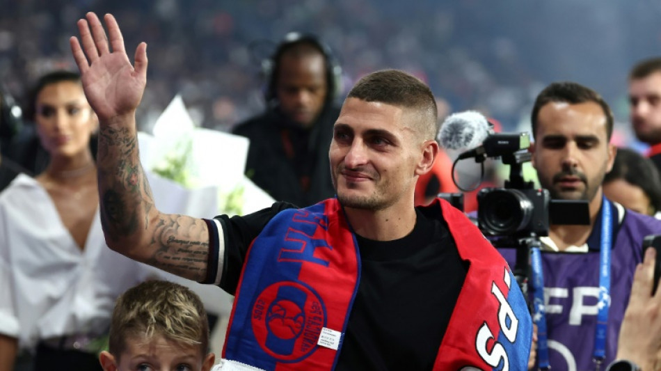 Le Parc des Princes dit une derni&egrave;re fois "Merci" &agrave; Verratti