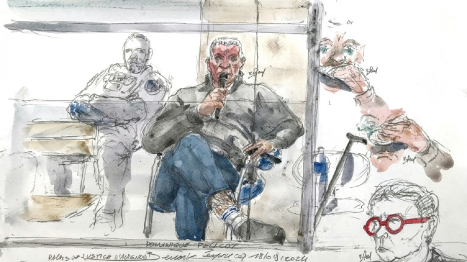 "Soy un violador" y "pido perd&oacute;n", dice Dominique Pelicot durante su juicio en Francia