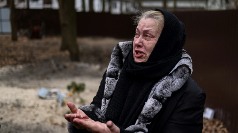 A Boutcha, apr&egrave;s l'horreur, la d&eacute;licate recherche des proches