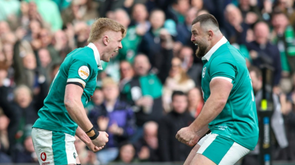 Six nations: l'Irlande douche l'Ecosse, sans retoucher au titre