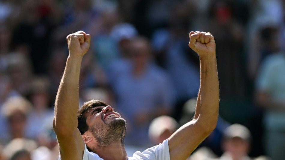 Tennis: Carlos Alcaraz se qualifie pour sa troisième finale d'affilée à Wimbledon