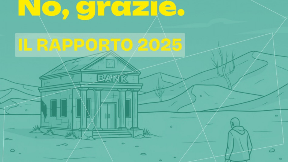Uilca, 'italiani fortemente insoddisfatti di desertificazione bancaria'