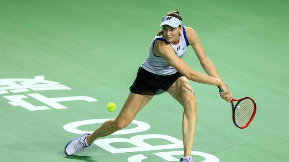 Top-ranked Rybakina to face Fernandez for Ningbo title